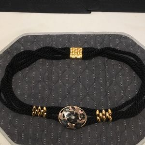 Womens adjustable rope belt